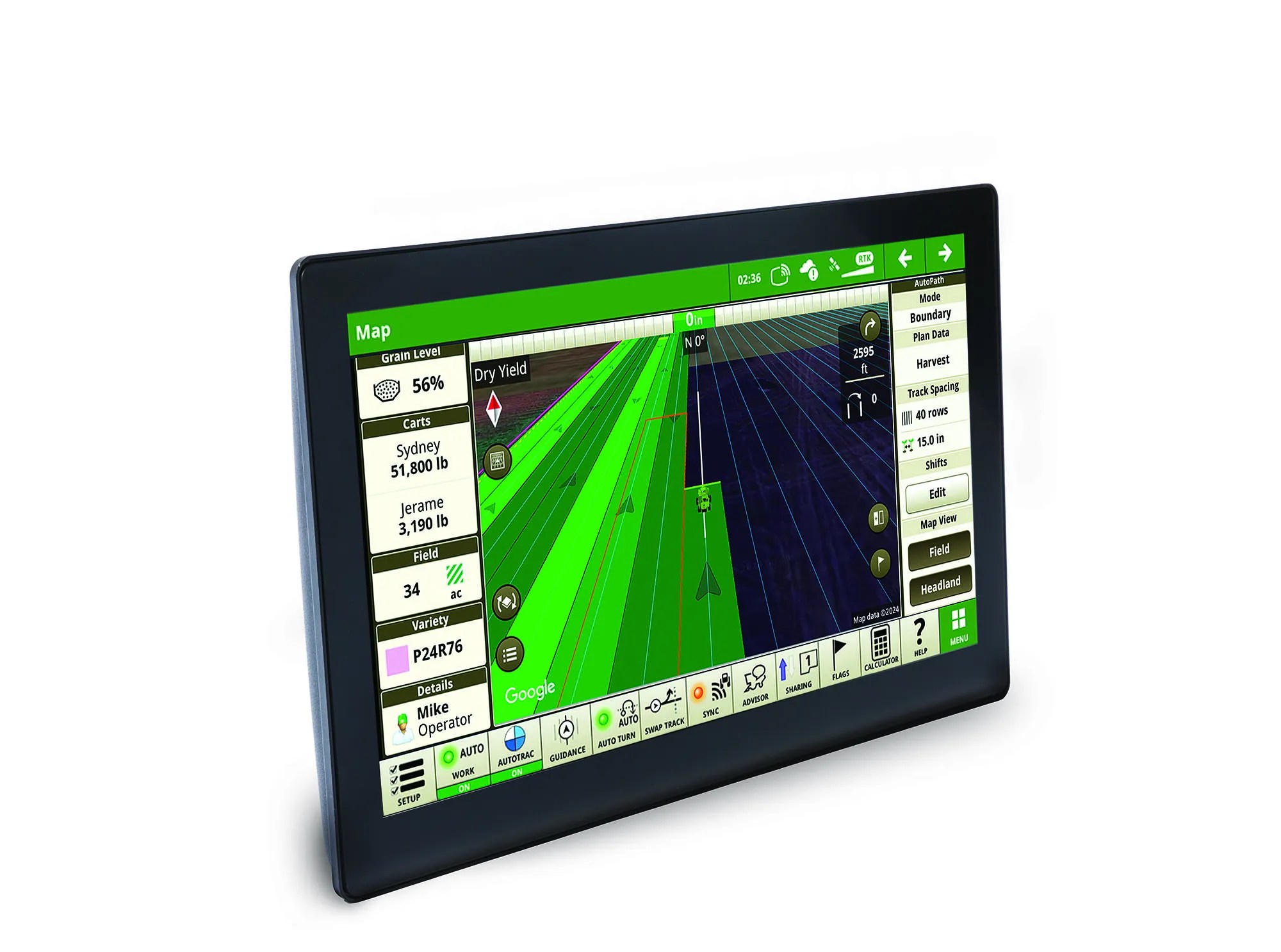 Afișaje John Deere G5 Plus IPSO