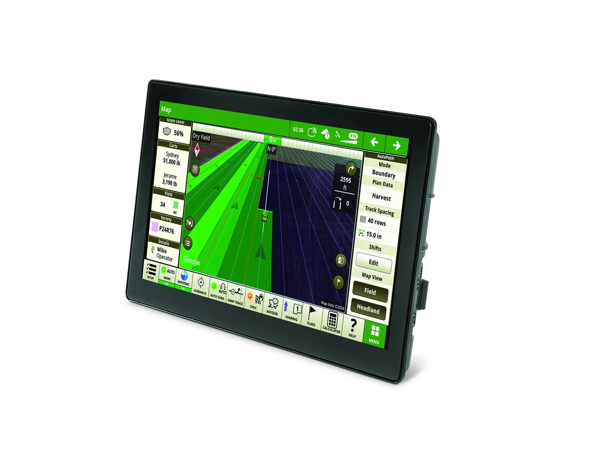 Afișaje John Deere G5 IPSO