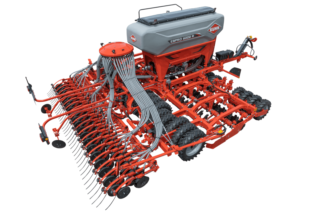 Semănători min-till cu fertilizare integrată KUHN ESPRO 1002 - 6002 R disponibile prin IPSO