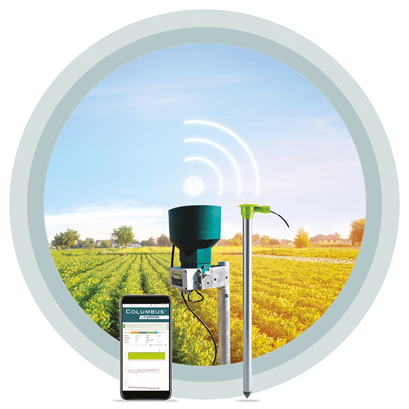 Sonda de umiditate CoRHIZE kit complet AquaCheck monitorizare precisa irigatii eficiente IPSO