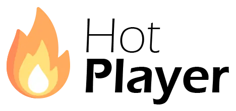 Hot Player app logo – lightweight IPTV player for Smart TV