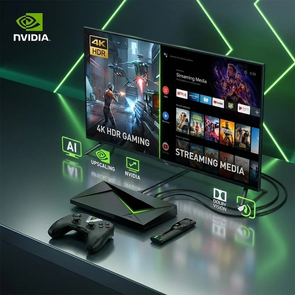 Nvidia Shield Pro Pour IPTV 2026 Le Bo Tier Le Plus Puissant IPTV Nvidia Shield 