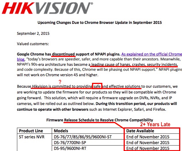 Hikvision Fails To Fix Unsafe Browser Plugin
