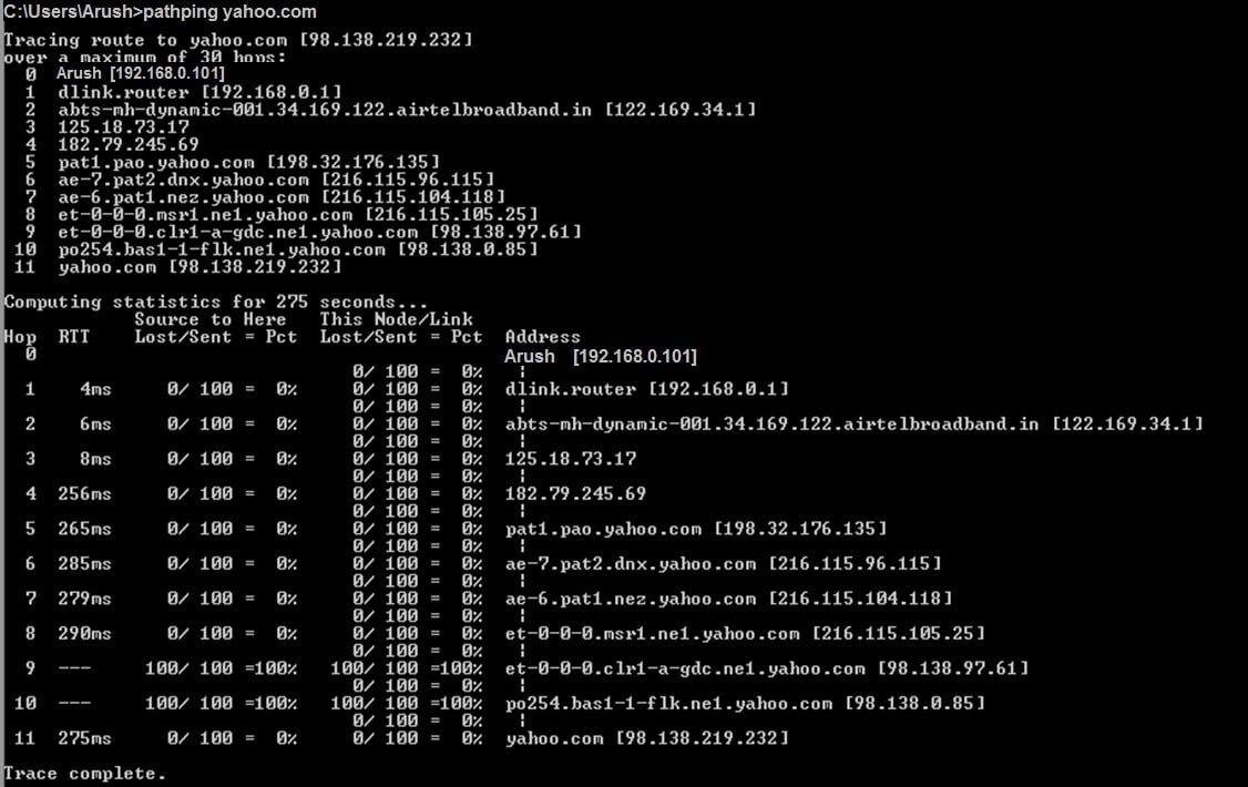 Pathping Windows Network Diagnostic Utility IP With Ease