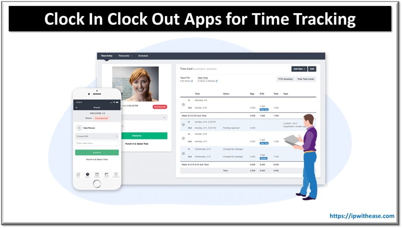 Time Tracking Software Name Clock Clock In Out Much Faster - Mobile Ocean Designs for Desktop
