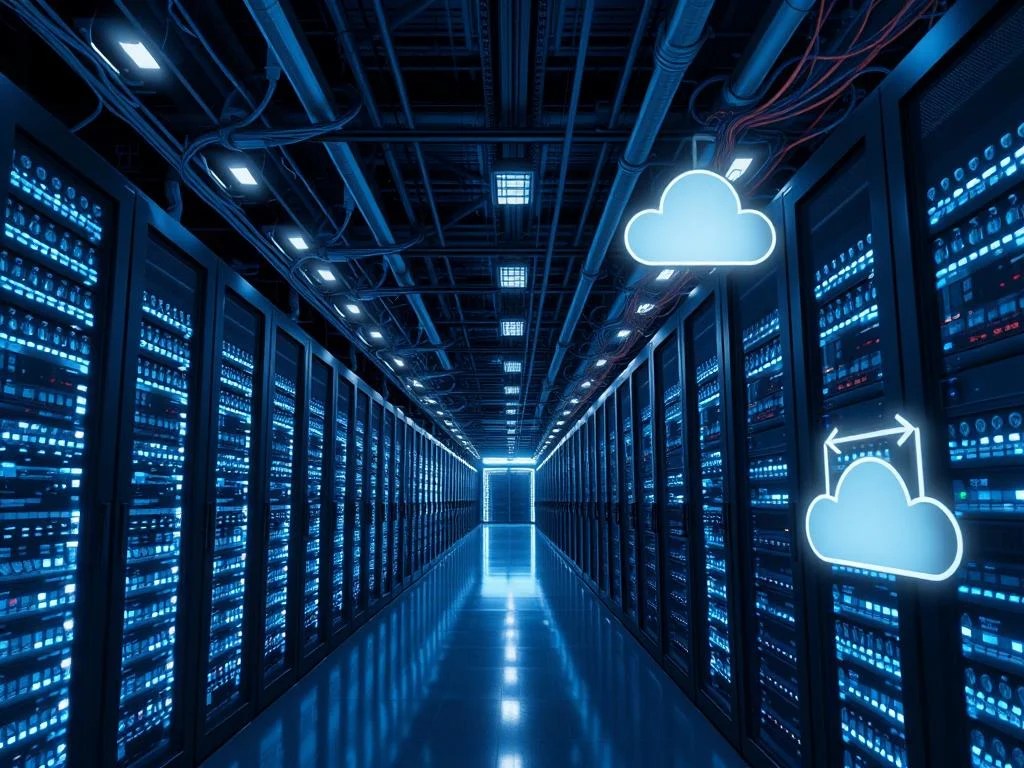 Composable ERP architecture illustrating modular enterprise applications connected through APIs, cloud integration, and a unified data layer for flexible business operations.