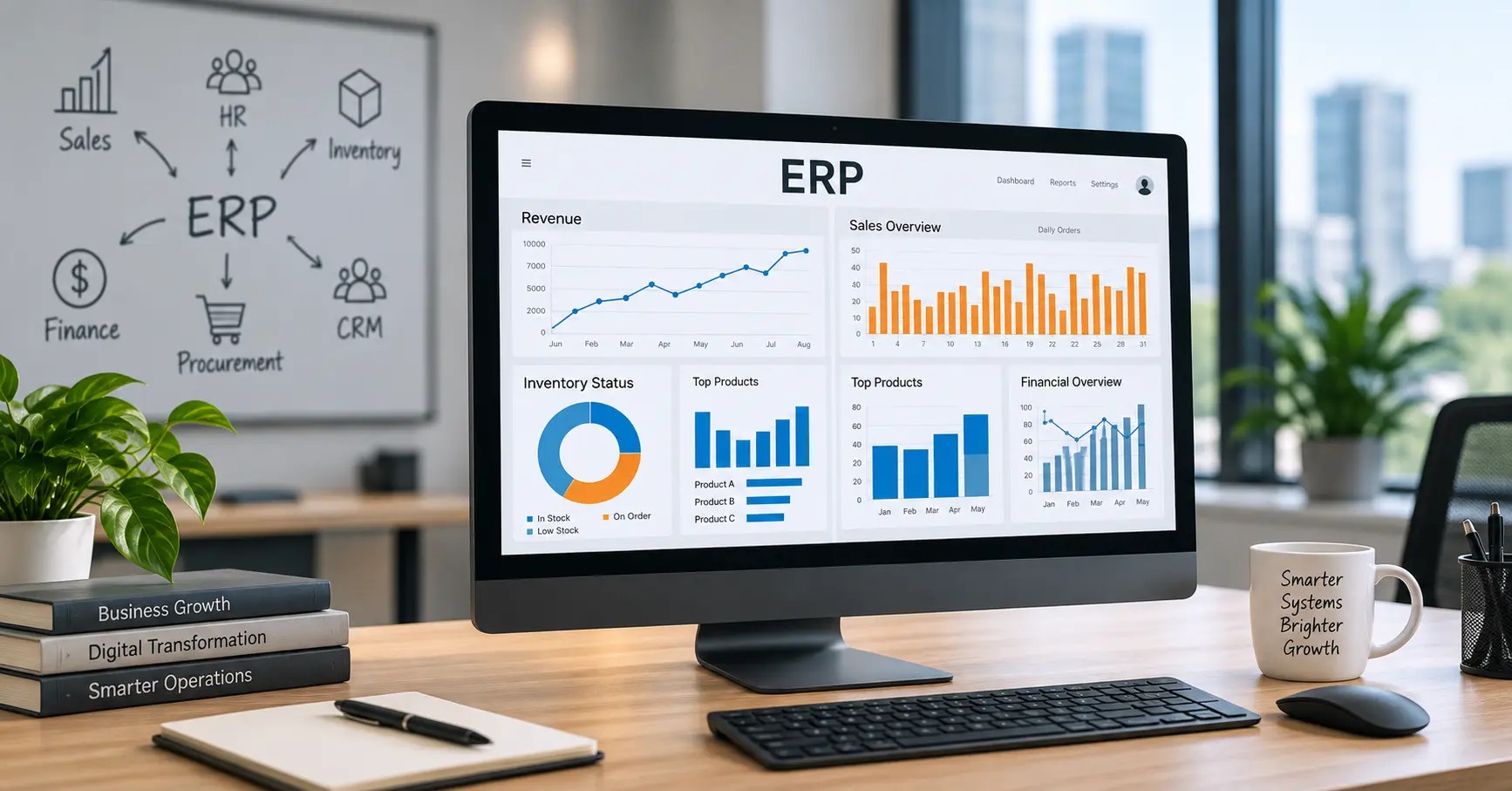 ERP for small business — comparing Dolibarr and Zoho platforms