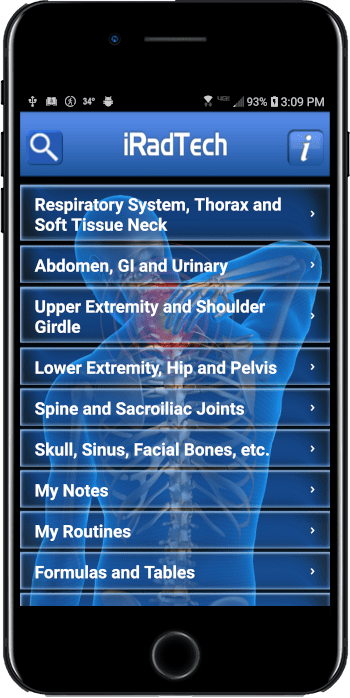 Radiographic Positioning Guide Apps Iradtech - Retina Mountain Patterns for Desktop