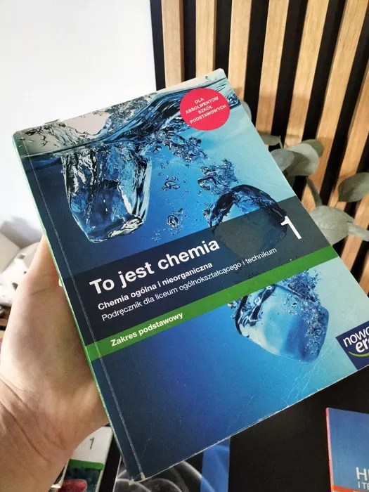 Podręcznik chemia 1 klasa technikum liceum warszawa bemowo • olx.pl