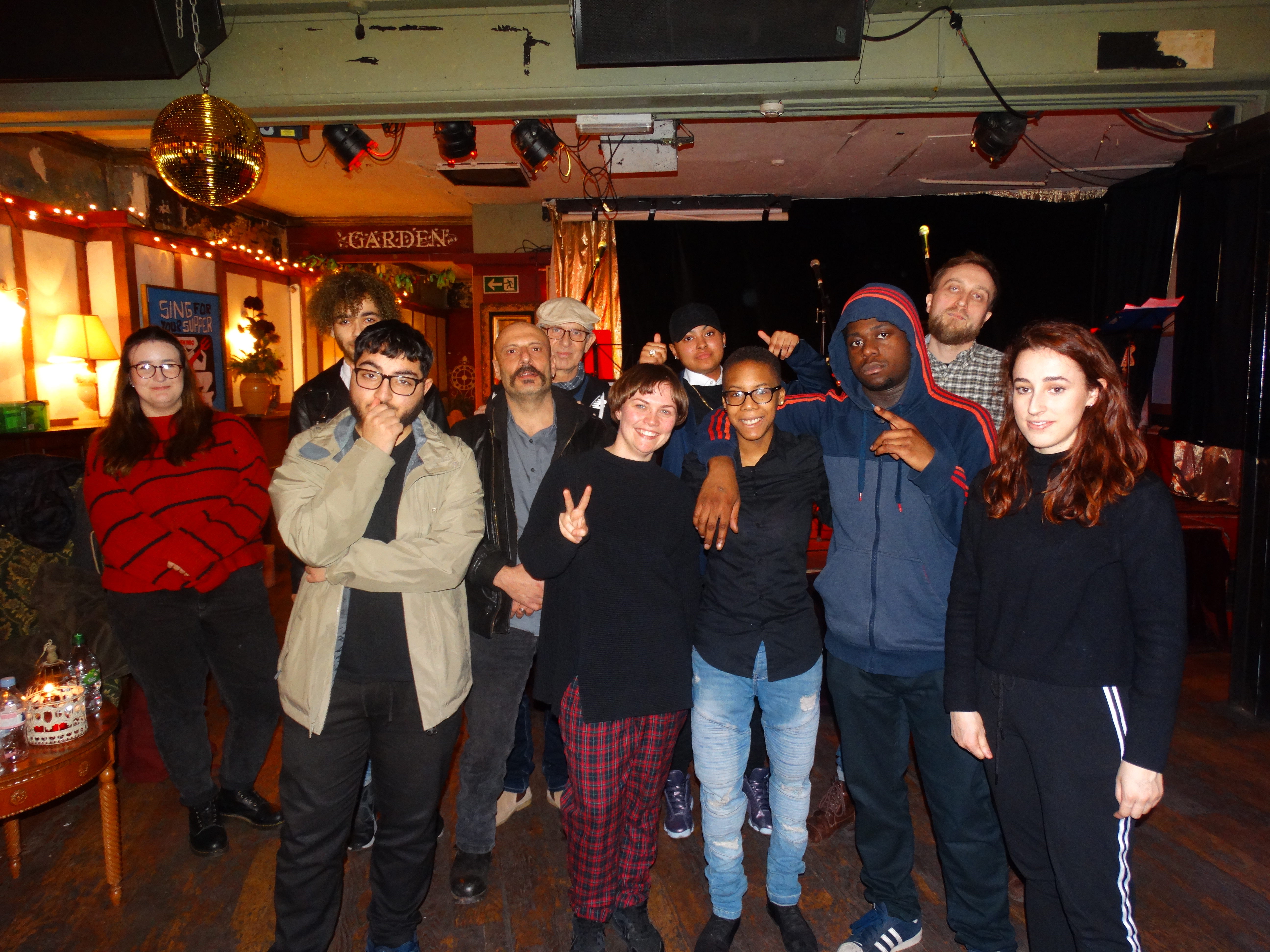 Young Producers Sesh N Sauce event