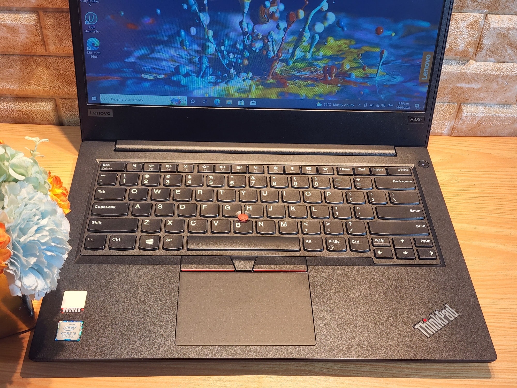 Lenovo Thinkpad E480 - Intel Core i5 8th Gen, 8GB RAM - USED