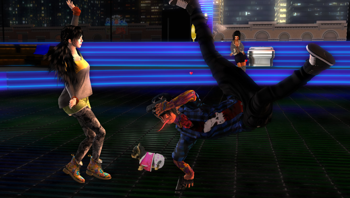 Dancing at Russian Club Luxor on the New Russia sim of Second Life