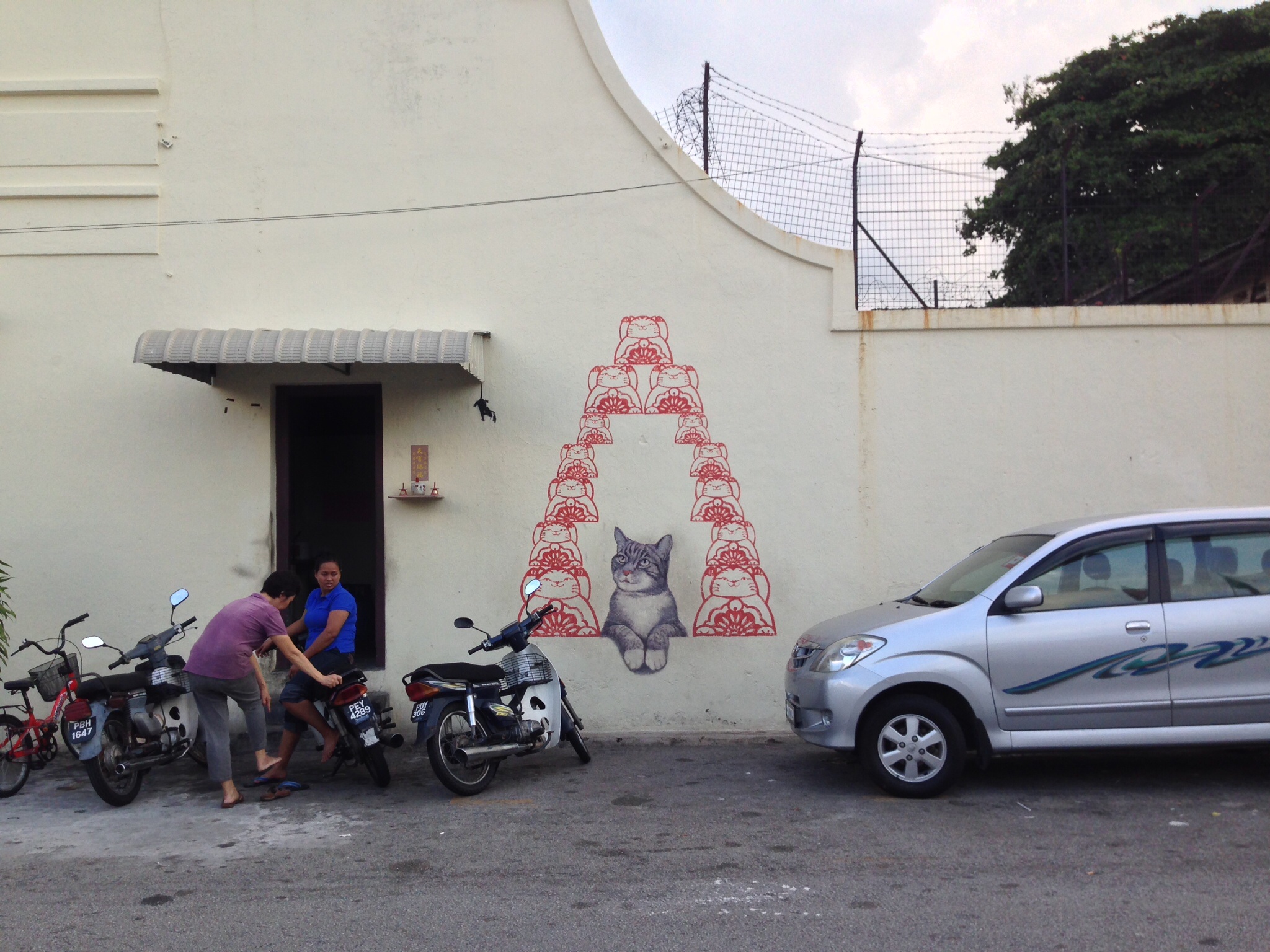 Street art of George Town, Penang, Malaysia