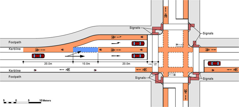 IrishCycle.com -- More sub-standard cycle lanes for junction at Dublin ...