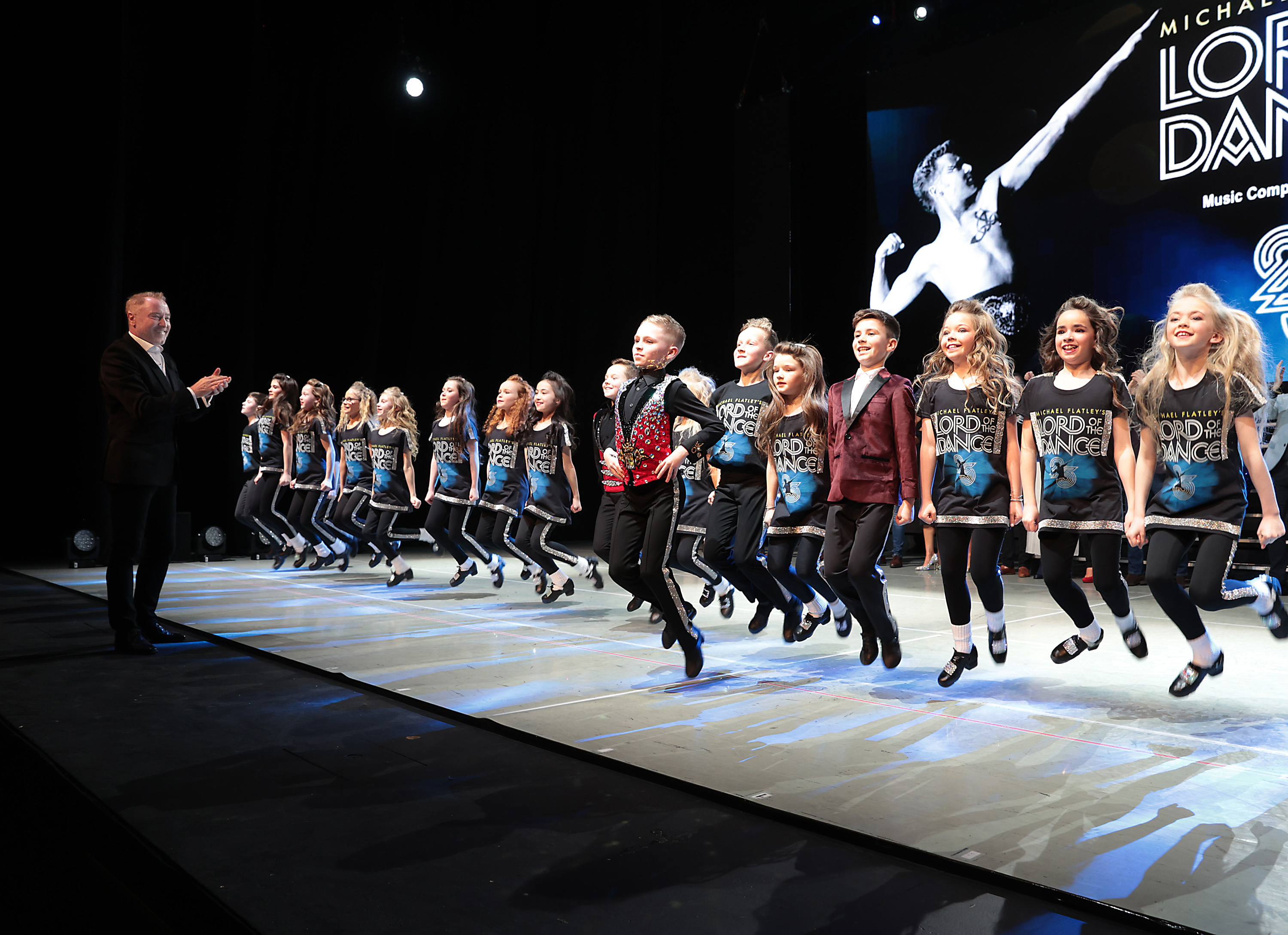 Michael Flatley future stars of the stage troupe line