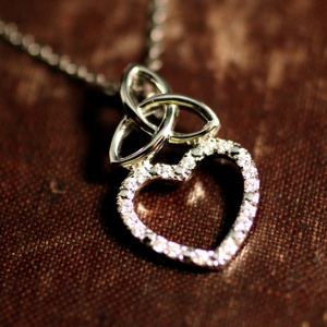 Diamond Trinity Heart