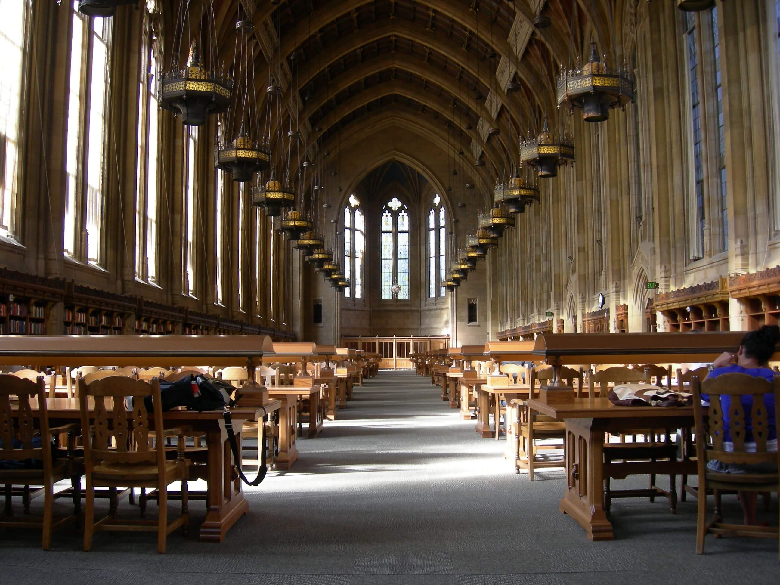 Suzzallo Library’s Graduate Reading Room