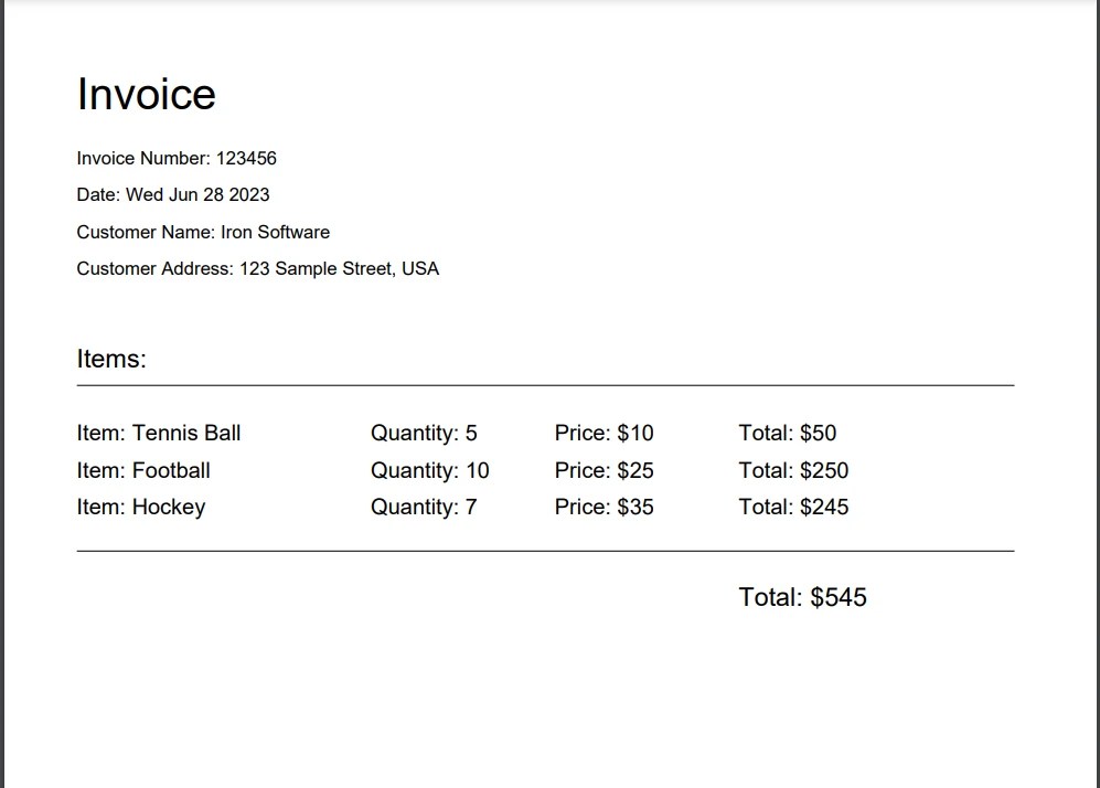 React PDF Generator (Developer Tutorial) | IronPDF (4) React PDF Generator (Developer Tutorial) | IronPDF (4)