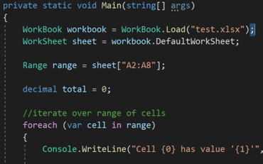 Azure machine learning data labeling is a central place to create, manage, and monitor data labeling projects: C# Excel Library | IronXL