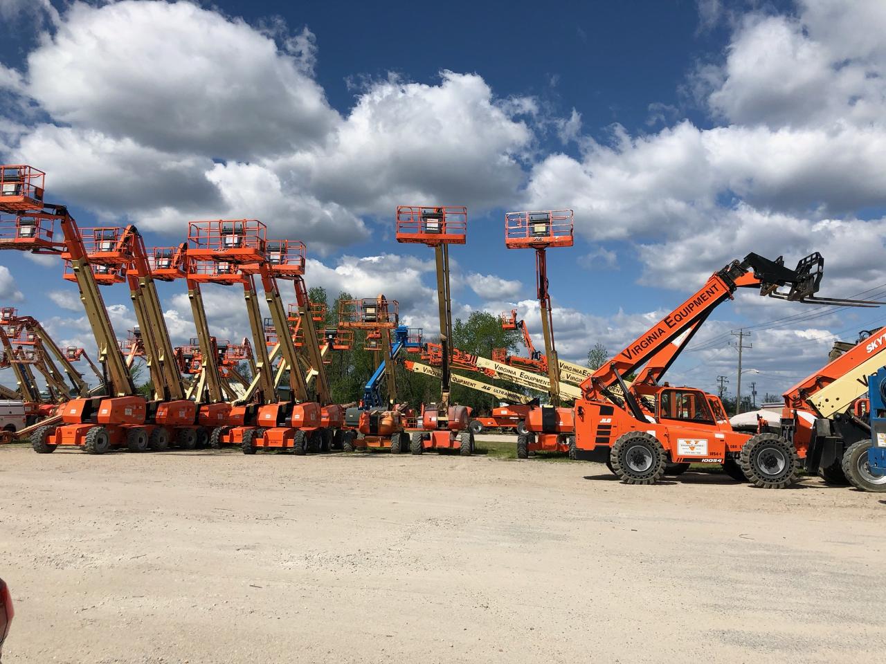 Heavy equipment rentals