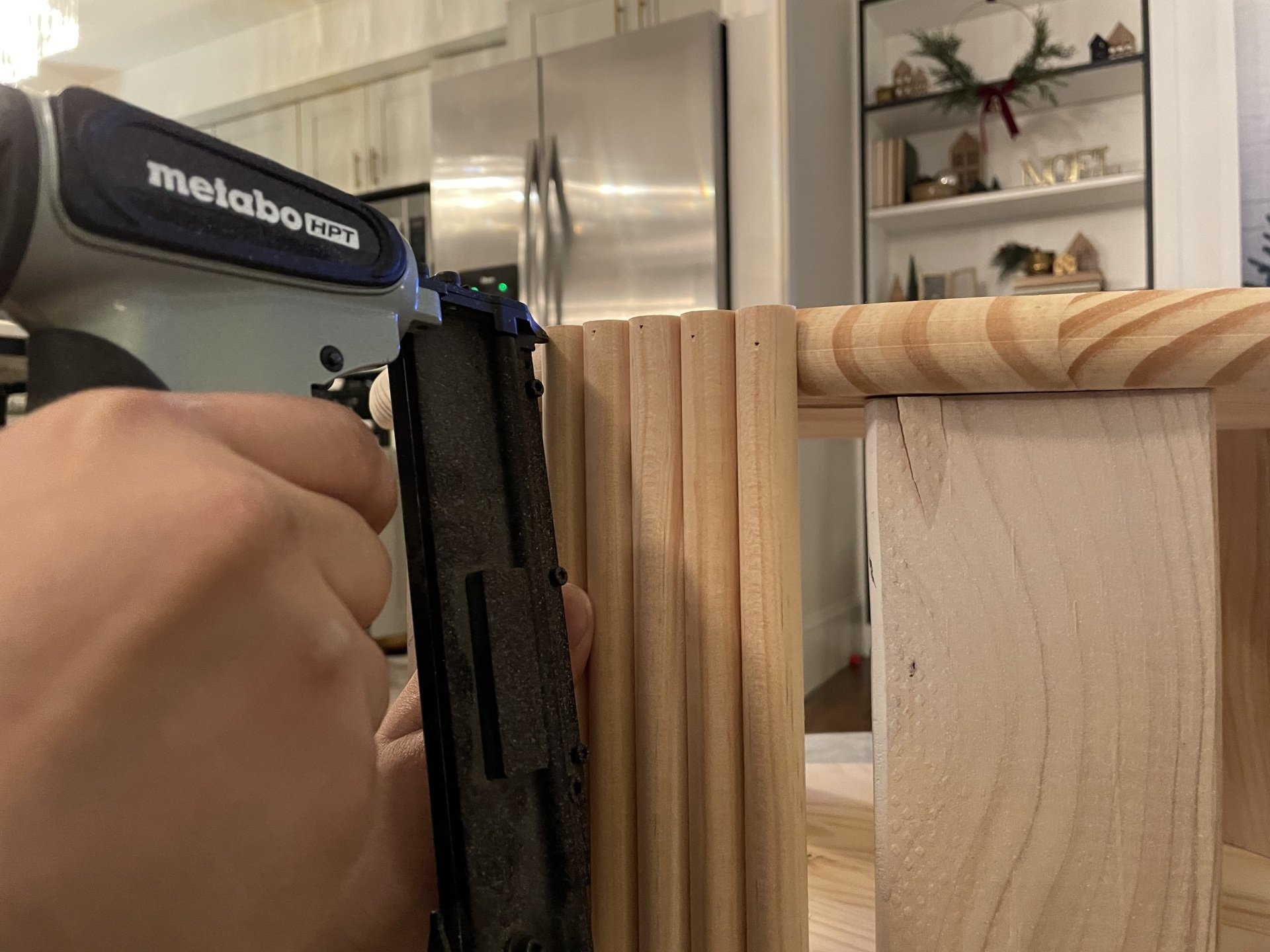 Diy fluted coffee table