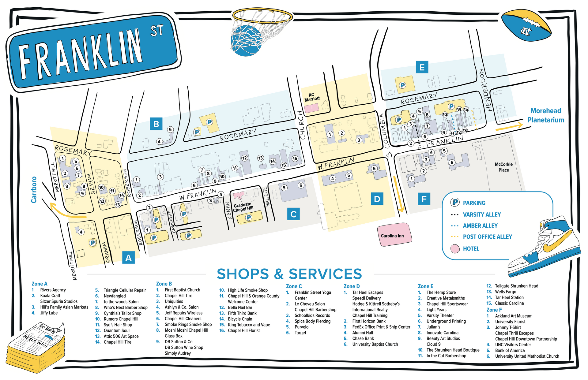 Downtown Chapel Hill Partnership Vibrant Inclusive Community DCHP Map Mar2025 Final (1) (dragged) 2 
