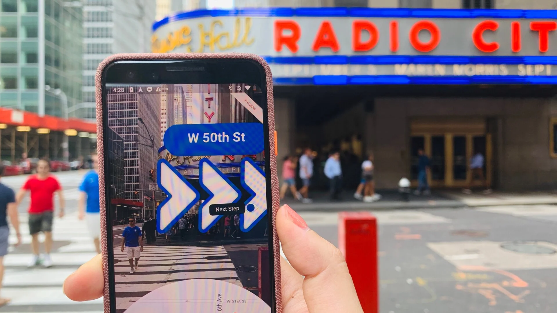 Augmented Reality Map Augmented Reality Skikarte Mobile Marketing Google Maps Augmented Reality Live View 