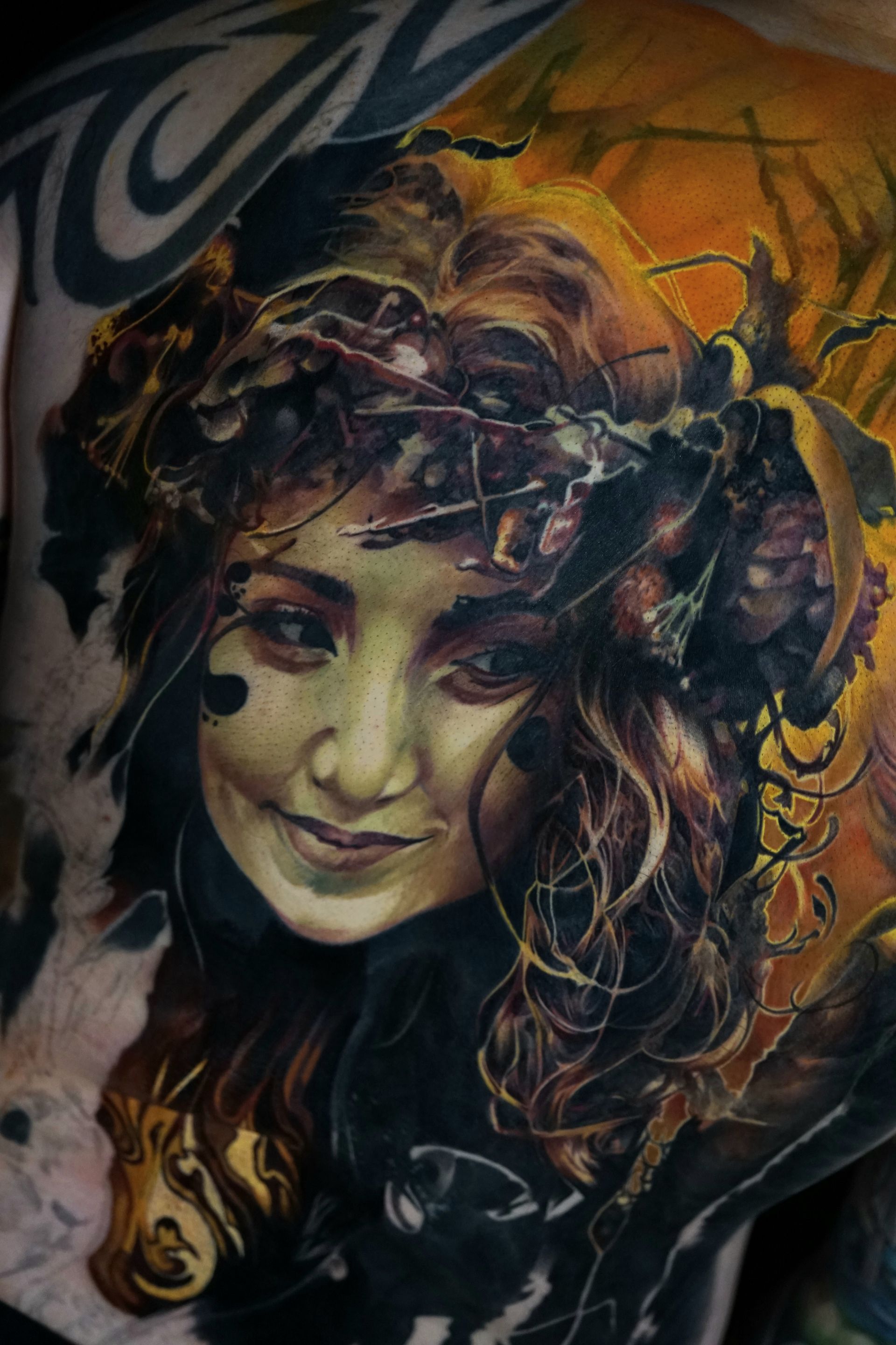 Black and grey tattoo artist newport, shropshire uk