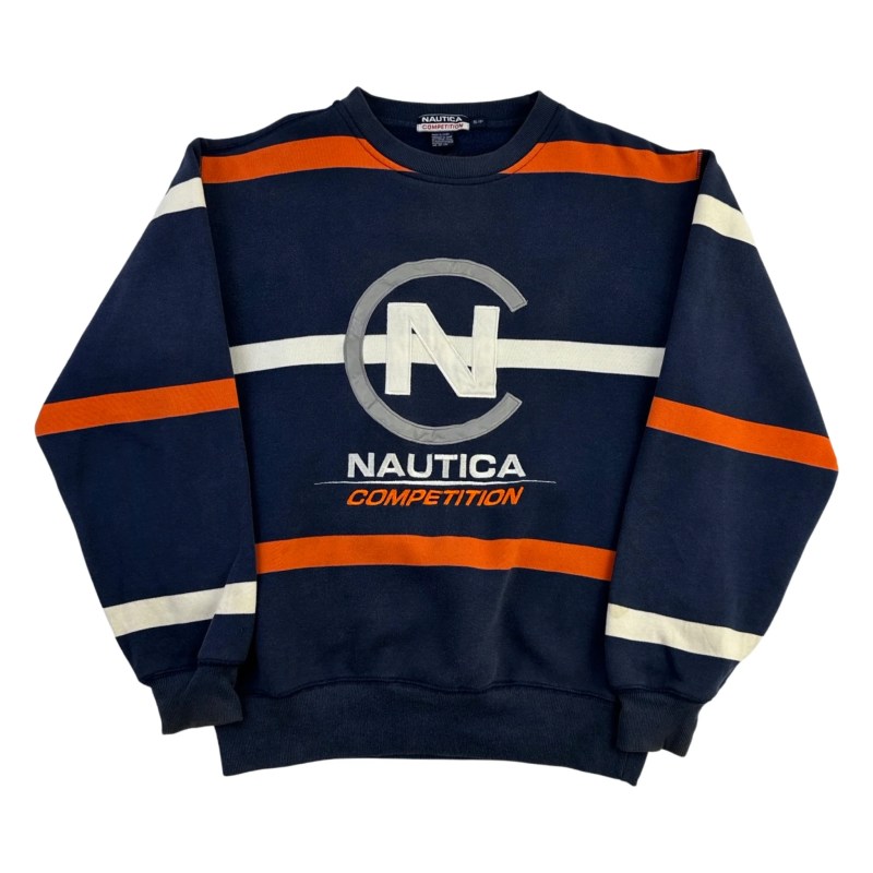 Vintage Nautica Competition Crew Neck M Irreplaceable Store - Landscape Background Collection - 4K Quality