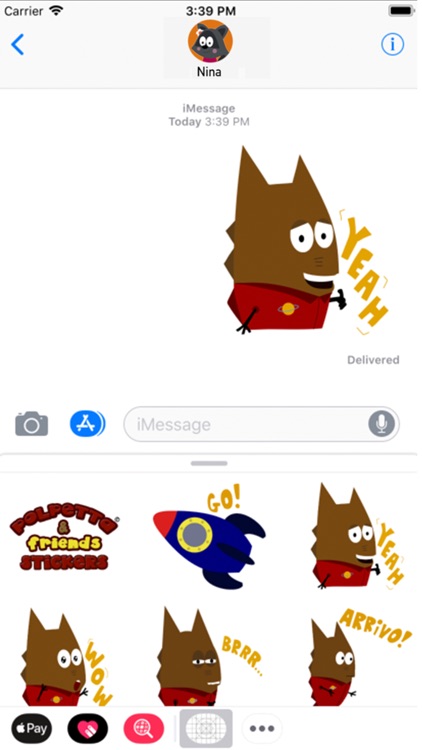 Polpetta Stickers By Marco Cavallo