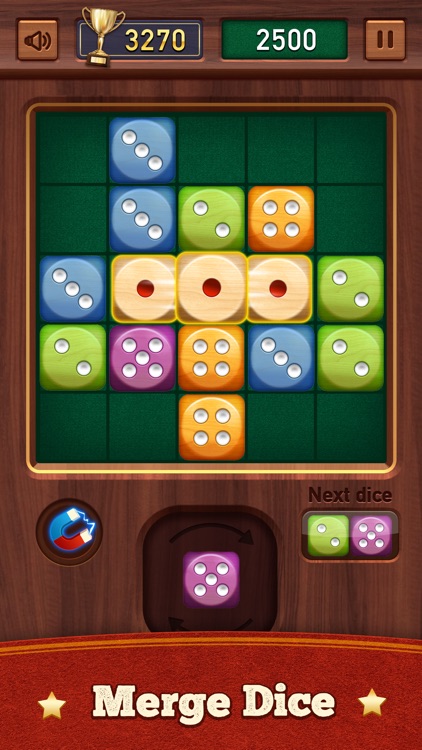 woody dice merge by free block puzzle games inc