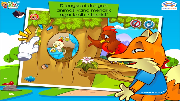 Gambar ayam betina dan anaknya. Ayam Jantan Dan Rubah Licik Cerita Anak Interaktif By Educa Sisfomedia Indonesia Cv