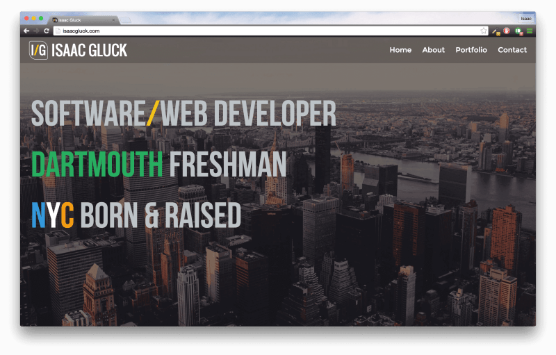 Isaac Gluck - Incredible City Art - Desktop