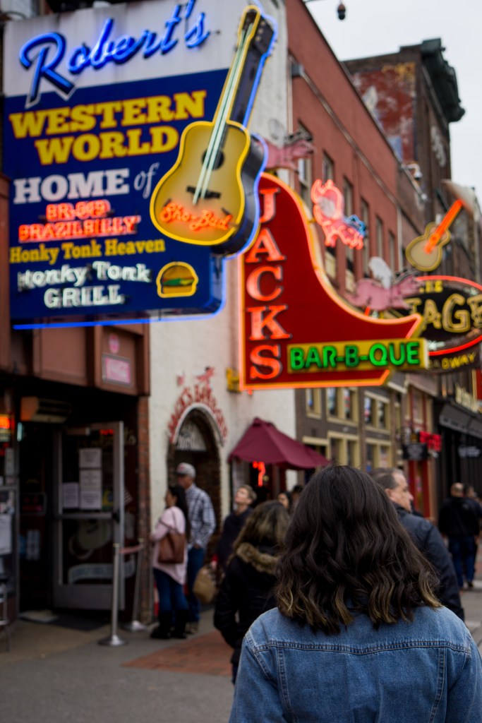 Broadway Street Downtown Nashville