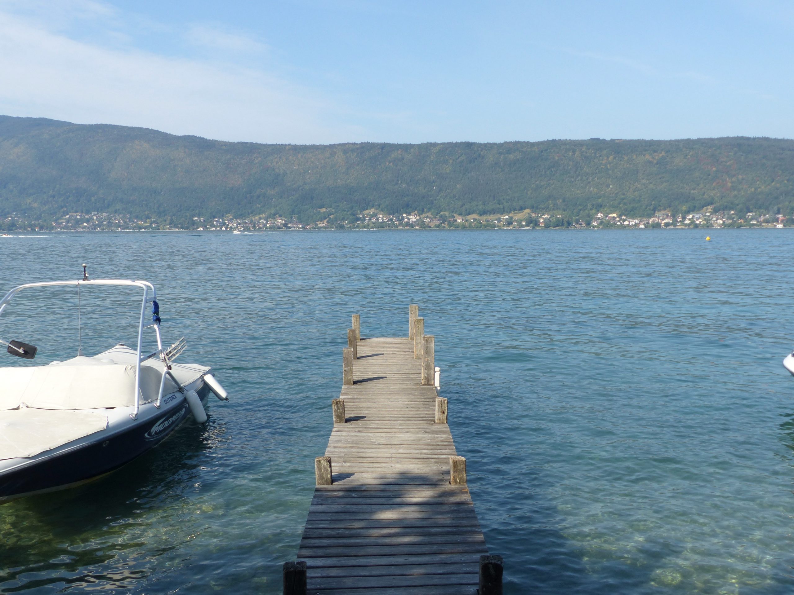 Point Bleu Location De Bateaux Veyrier Du Lac Au lac d'Annecy - Isabelle flâne