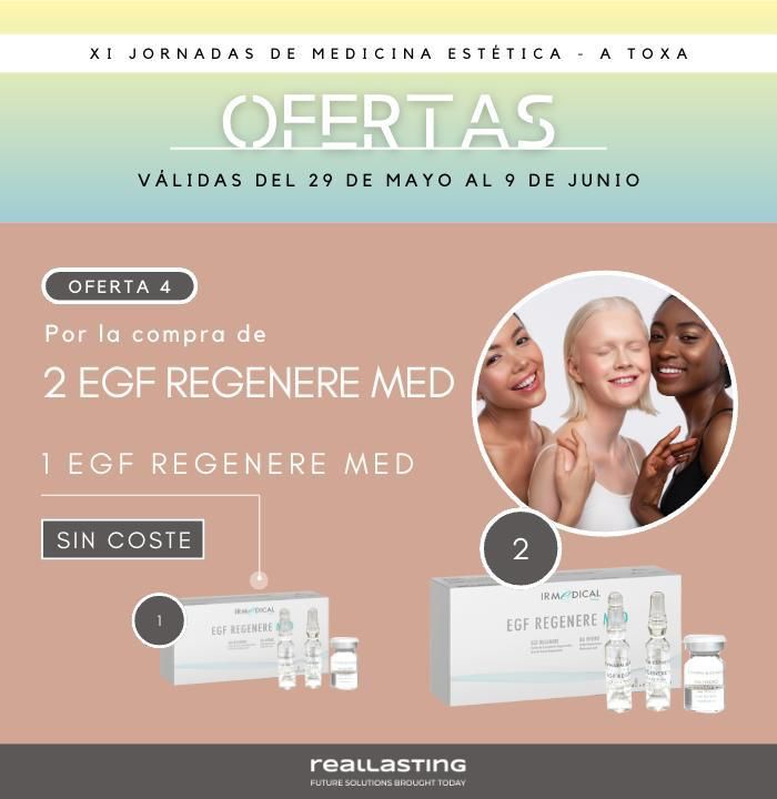 Promoción con motivo de las XI Jornadas Gallegas de Medicina Estética de La Toja