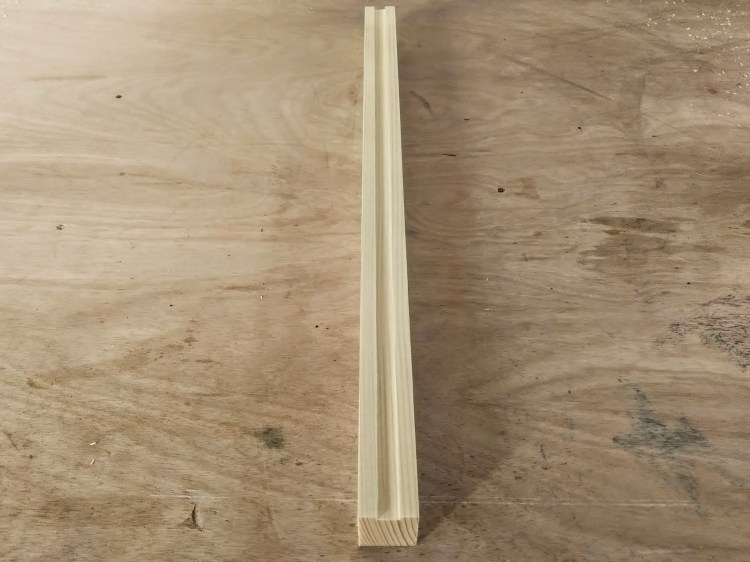2回目の溝加工