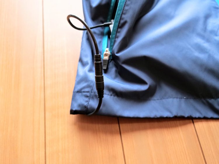 バッテリと接続
