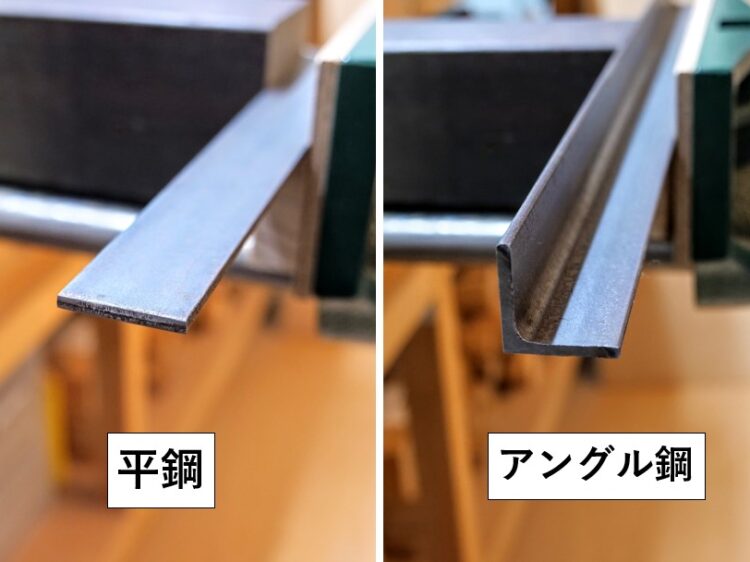 平鋼とアングル鋼