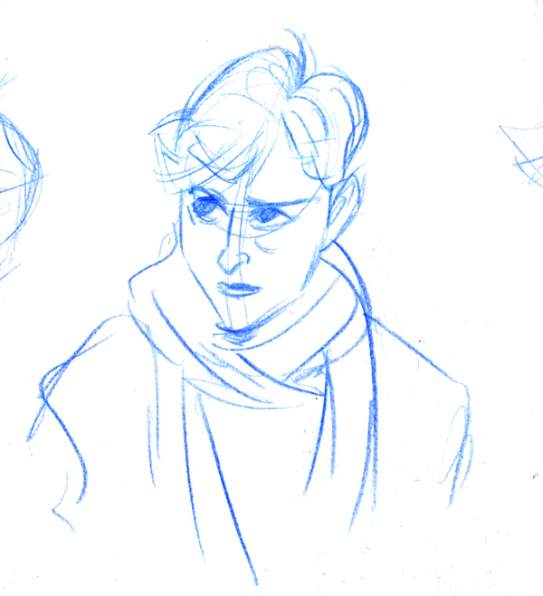 Beautiful Face To Color Mode Zeichnen Illustration Mode Und Louis Vuitton Schal