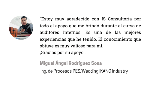 miguel angel rodriguez sosa ikano industry opinion curso iso auditor interno
