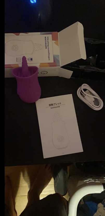 Clitoris Licker - Tongue Vibrator with 10 Modes (Silicone, ABS) photo review