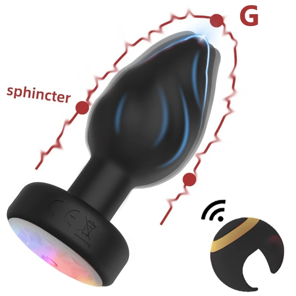 anal plug with multiple vibration modes