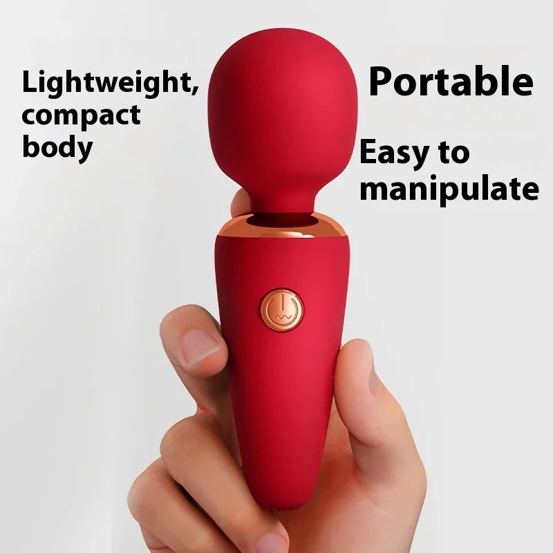 compact mini vibrator with multi speed settings