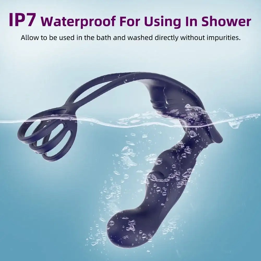 electric prostate massager with multiple settings