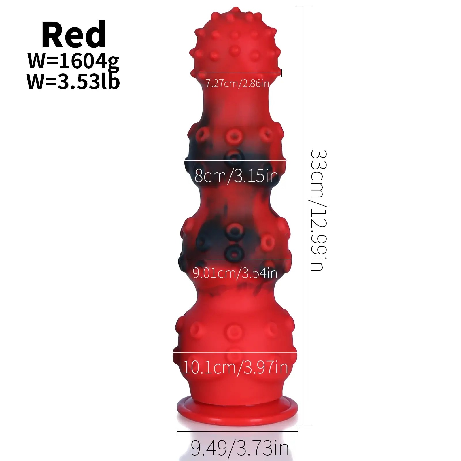 large size black silicone butt plug