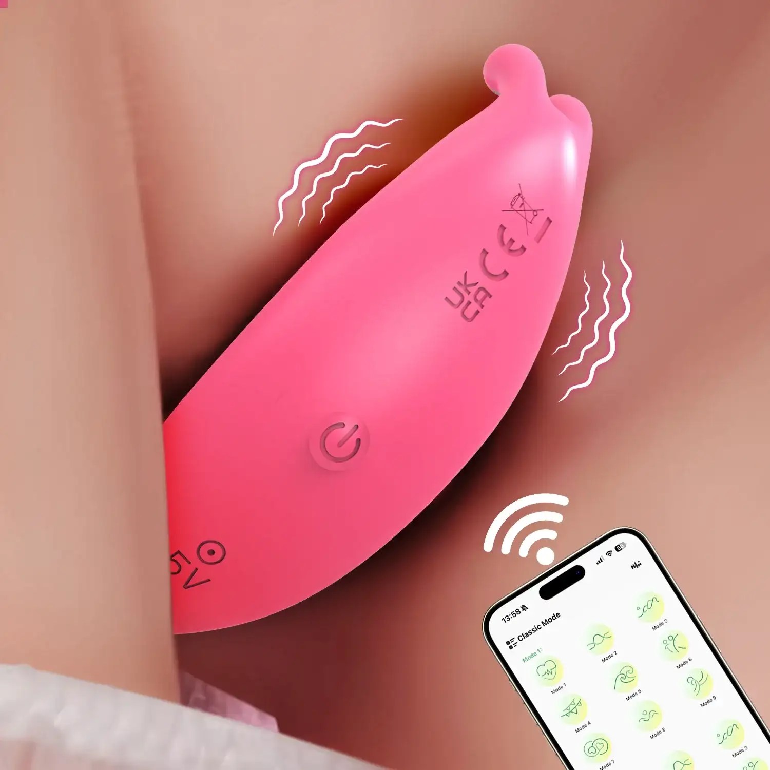 multi speed rabbit vibrator with remote control functionality