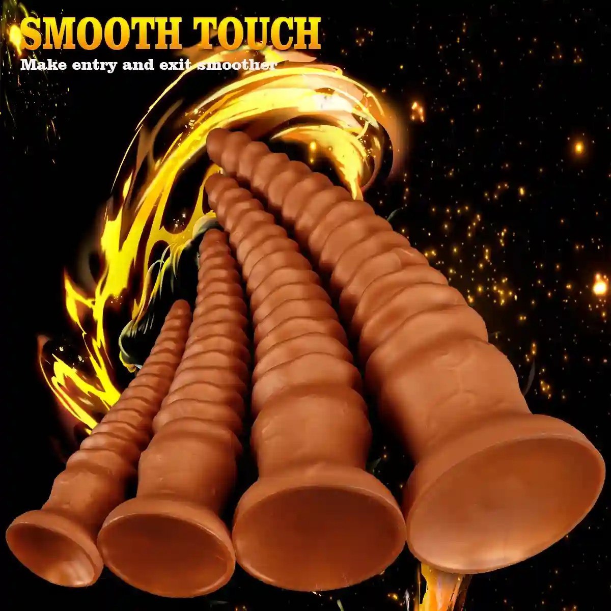 silicone anal plug multiple sizes