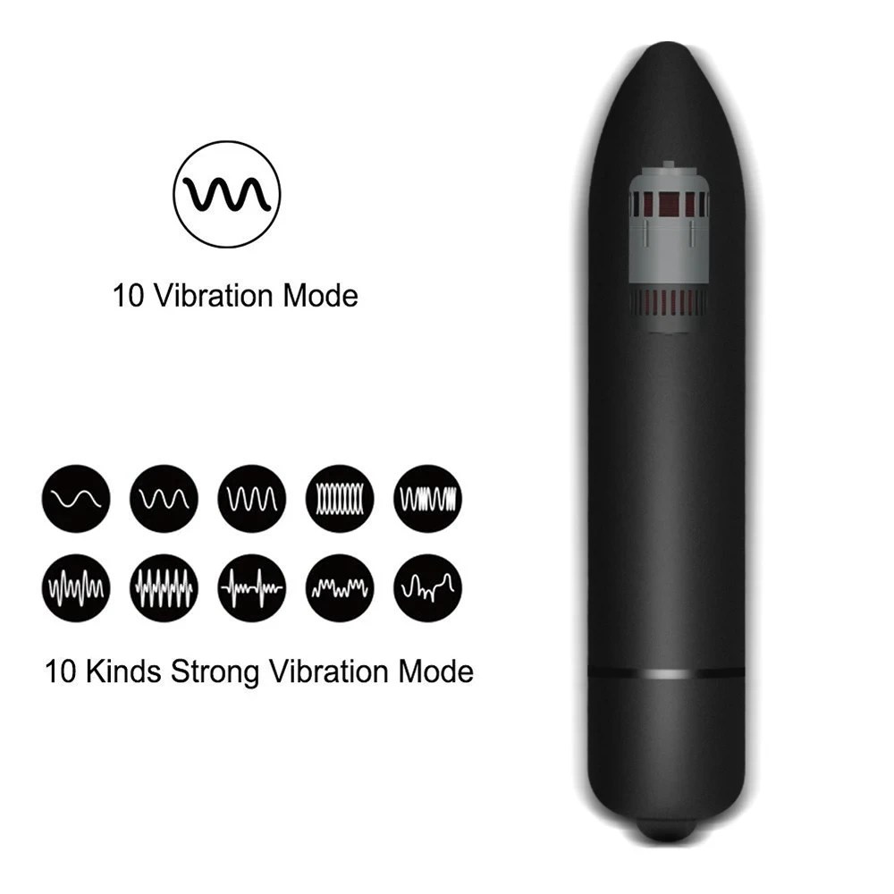 small vibrator offering multiple stimulation possibilities