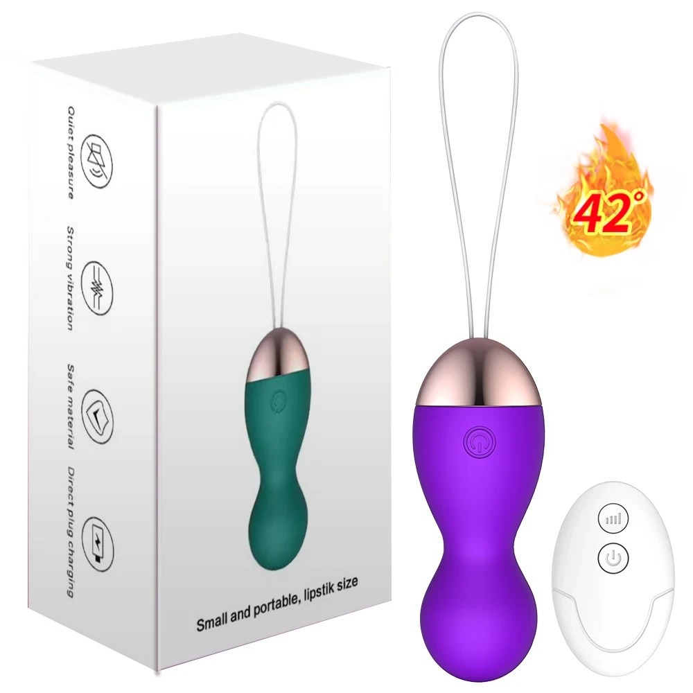 texture enhancing vibrator egg with remote control